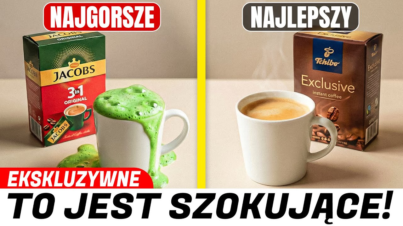 7 najgorszych marek kawy rozpuszczalnej, których należy unikać w Polsce i 2, które są naprawdę warte