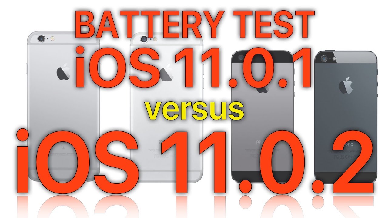 Время работы аккумулятора в iOS 11.0.2: улучшилось ли по сравнению с iOS 11.0.1? Тестирование iPhone 7/6S/6/5S