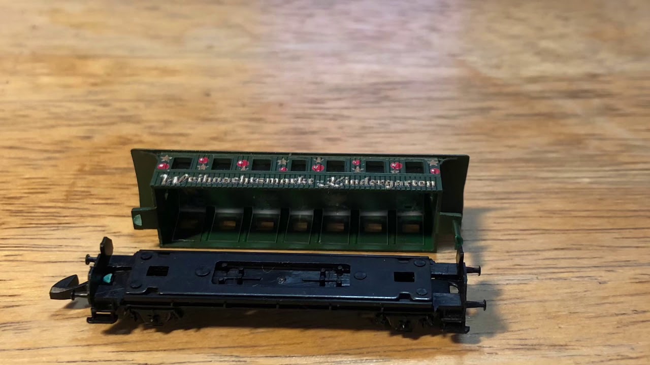 Einbau Beleuchtung Märklin Spur Z Personenwagen