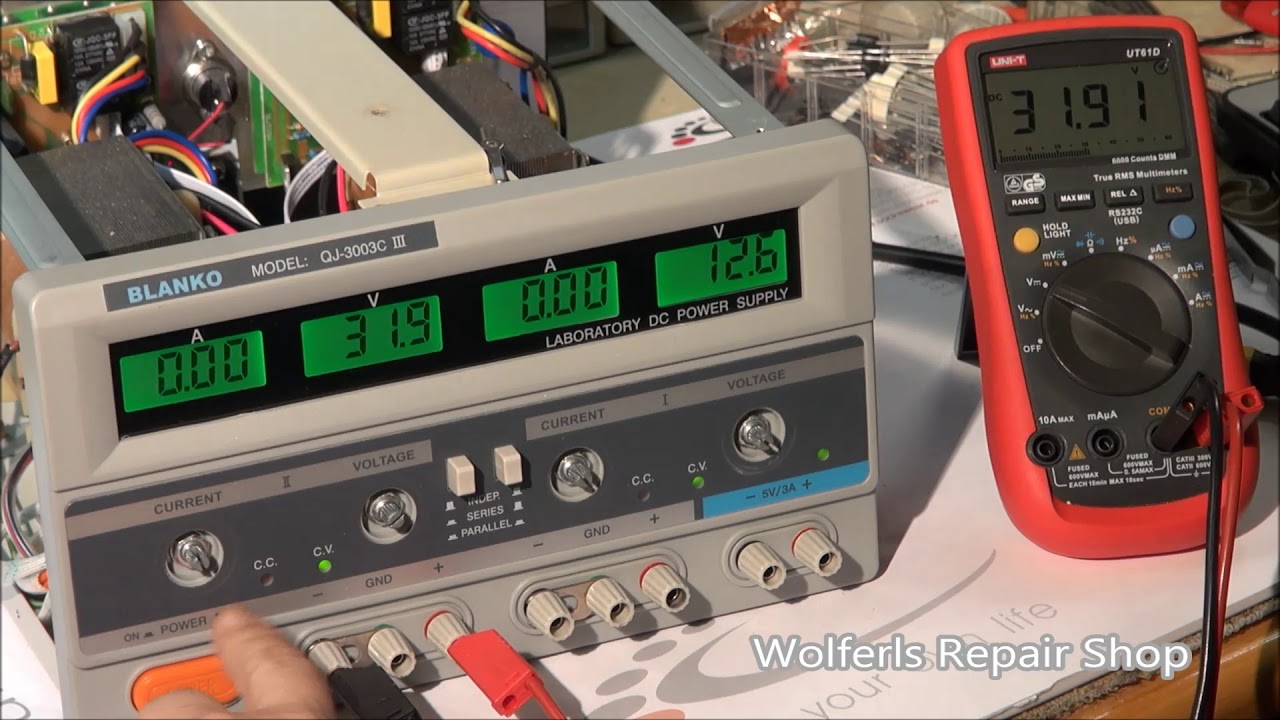 Blanko QJ-3003C-3 Labornetzteil - Reparatur