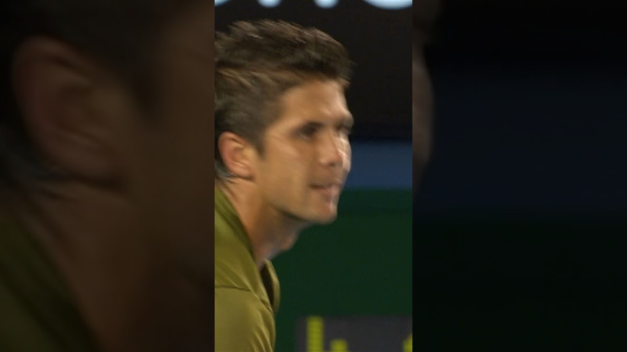 INCREDIBLE volley to beat Nadal! 😱