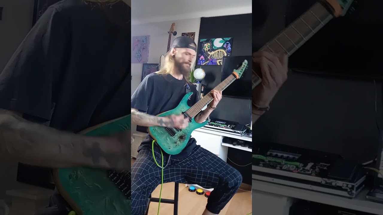 PLACE OF FIND @themateria01 @SkervesenGuitars2011 #guitar #guitarist #metal #metalcore