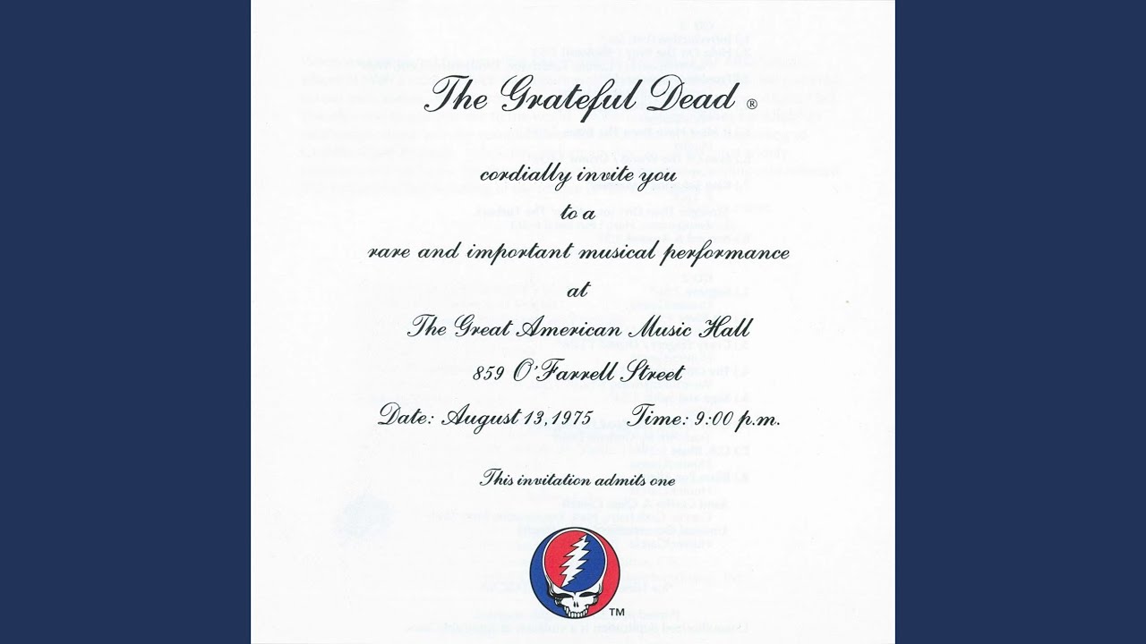Sage and Spirit (Live at the Great American Music Hall, San Francisco, CA, August 13, 1975)