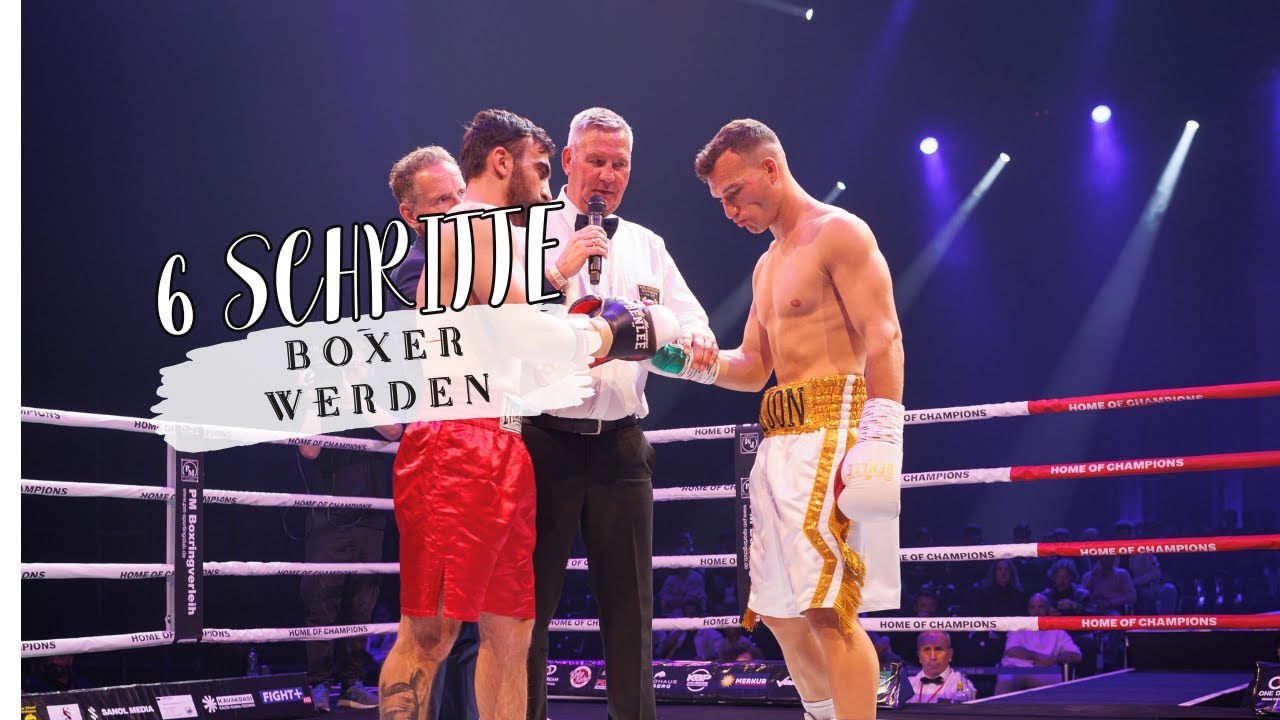 6 Schritte zum Boxer | Wettkämpfer Anleitung