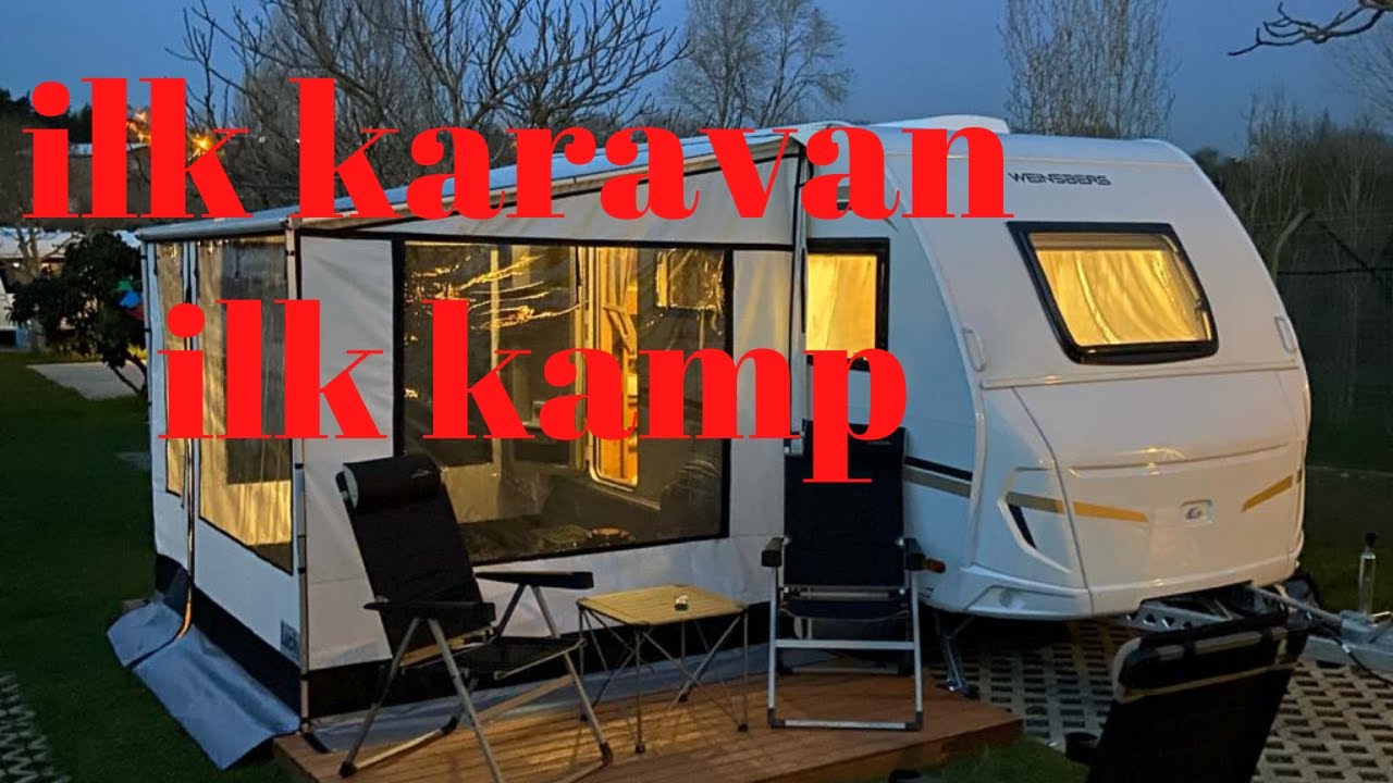 weinsberg 400LK ilk karavanımız ve ilk kampımız Agus karavan