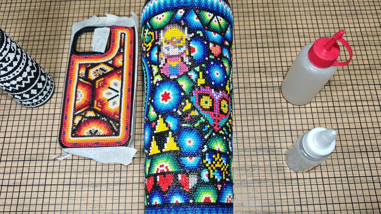 Pegamento para Arte Huichol/ Curso pregrabado  🧴$🟢🟠🔵$🧴