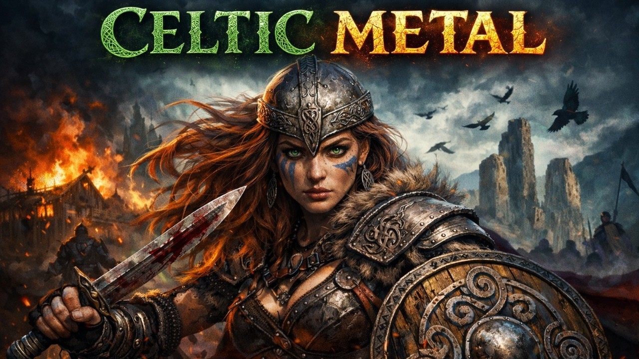 Celtic Battle Cry | Epic Metal for Deep Work, Gaming & Total Concentration