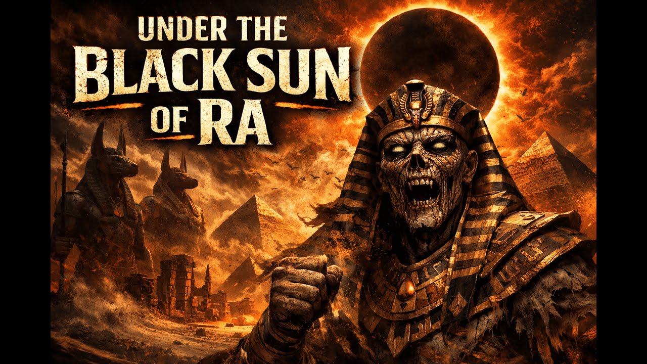 🔥 UNDER THE BLACK SUN OF RA - Brutal Dark Egyptian Metal (Lyrics Video) 🔥