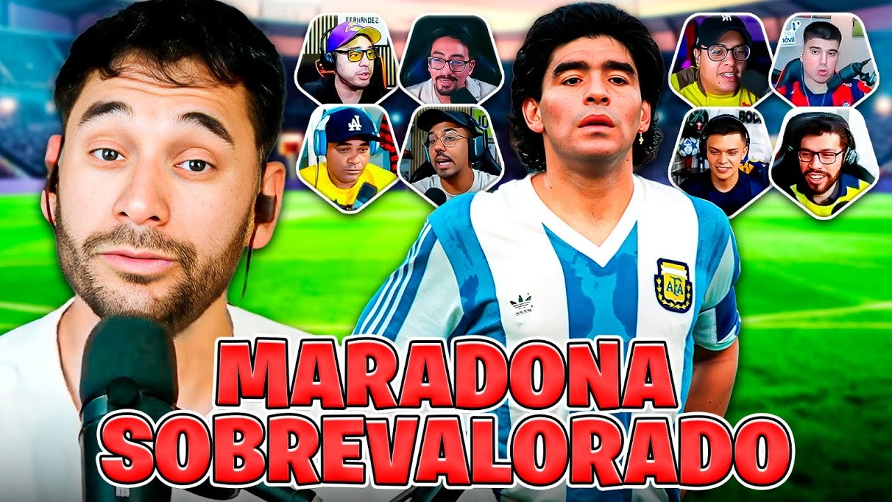 Maradona es mas humo que jugador