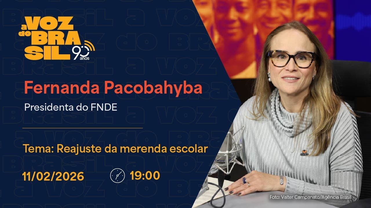 🔴 FERNANDA PACOBAHYBA | A VOZ DO BRASIL
