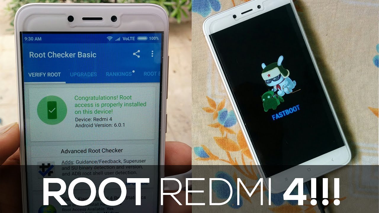 How to Root Redmi 4 or 4X and install TWRP !!! (Hindi) 😎