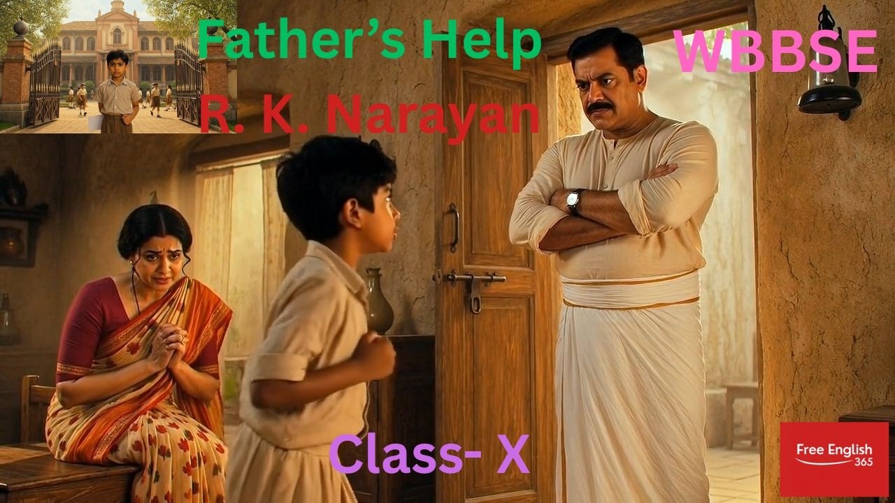 Father's Help by R. K. Narayan II WBBSE Class X   বাবার সাহাজ্য II  আর কে নারায়ন