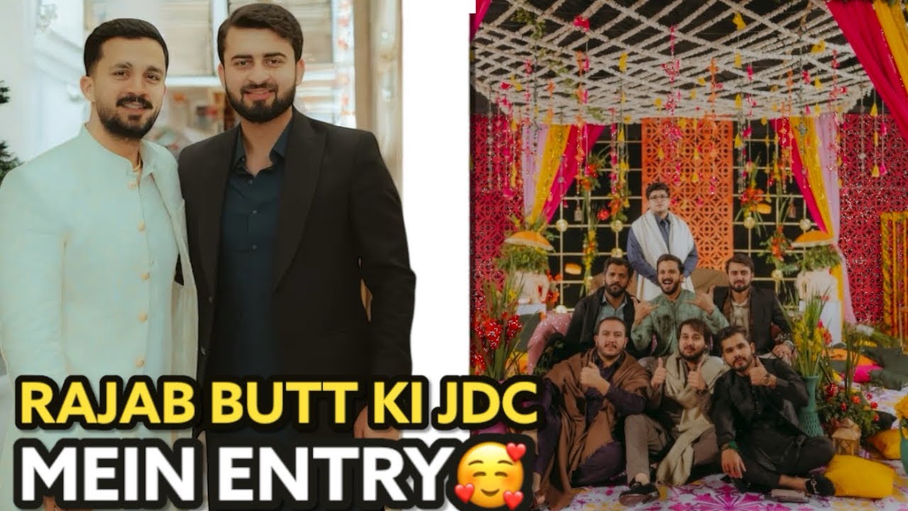 Rajab Butt Ki JDC Mein Entry 🥰 Mashallah 6.Million Meetup 😍