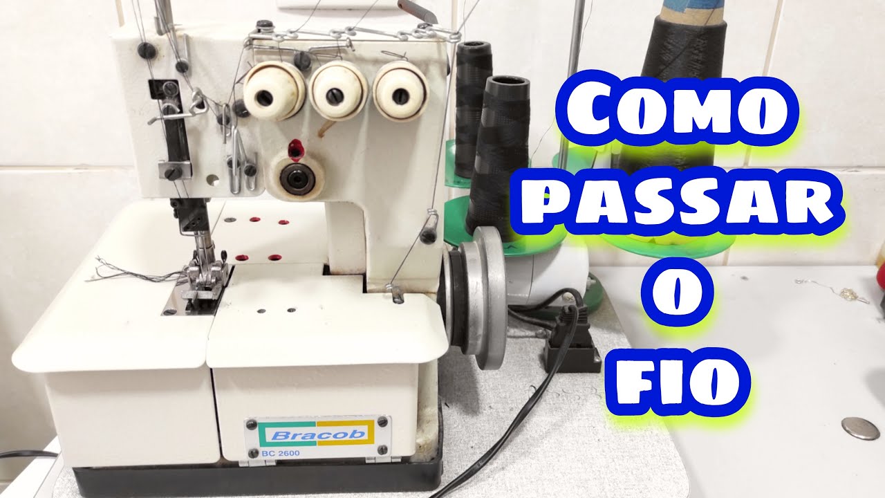 Como passar fio na galoneira semi industrial