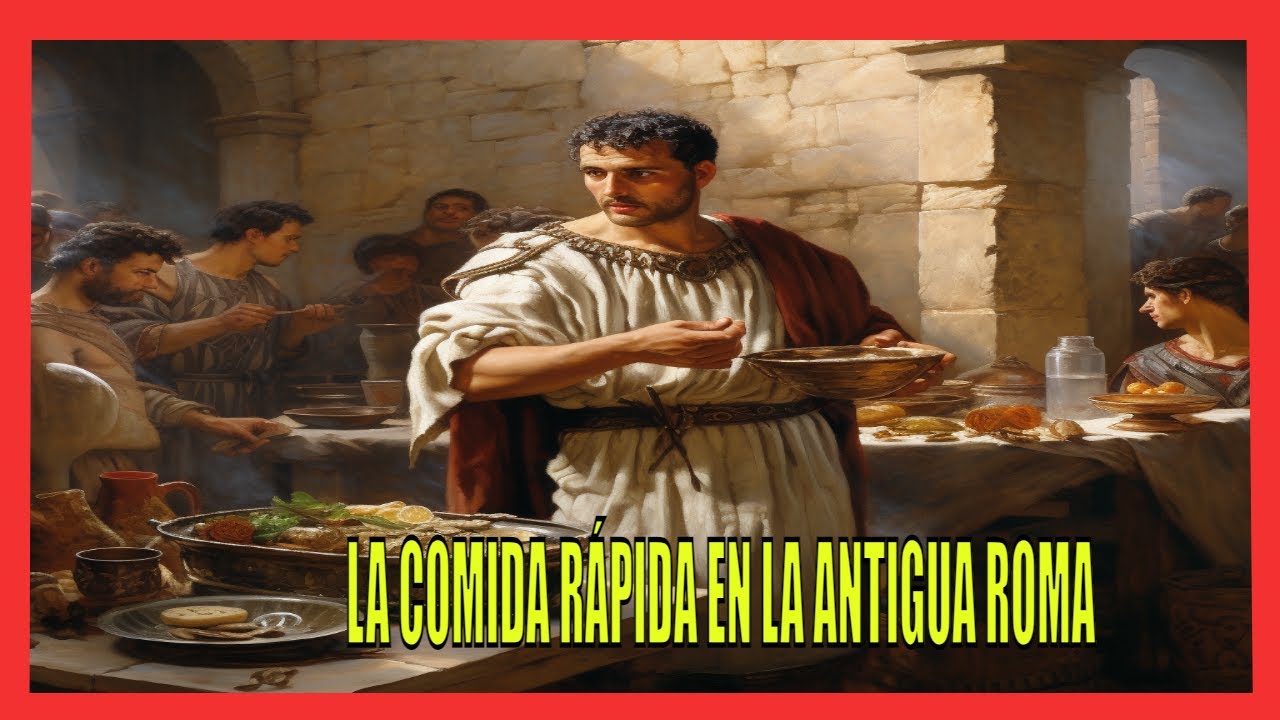 COMIDA RAPIDA EN LA ANTIGUA ROMA #historia #comidarapida #antiguaroma #datoscuriosos #comidar&aacute;pida