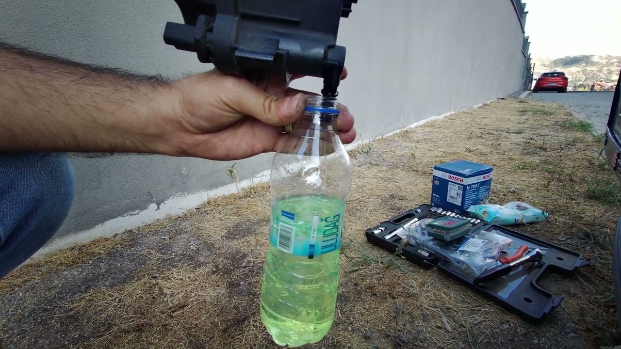 Fiesta 1.4 Tdci yakıt hava filtresi ve yakıt geri dönüş hortum değişimi