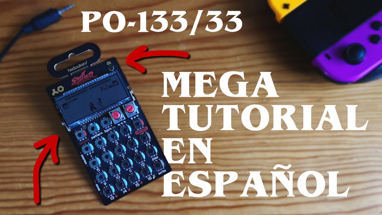 Tutorial en español para PO-133 y PO-33, no sabes de lo que es capaz!