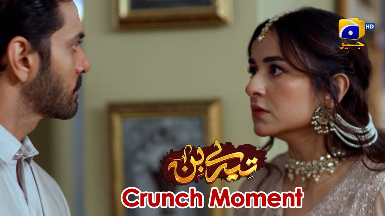 Tere Bin | Yumna Zaidi - Wahaj Ali | Episode 47 | Crunch Moment 03