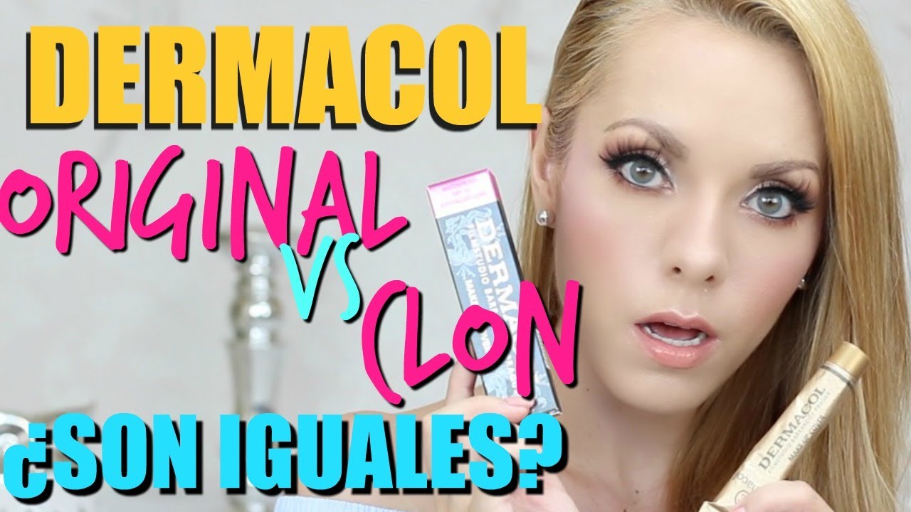 DERMACOL: ORIGINAL VS CLON! LA BASE MÁS CUBRIENTE?