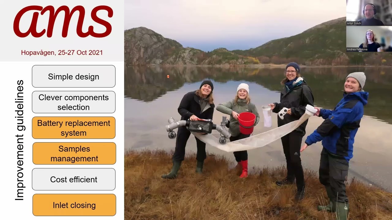 SANO Sustainability Series 2023: Portable Catamaran Drones for Remote Sampling of Microplastics
