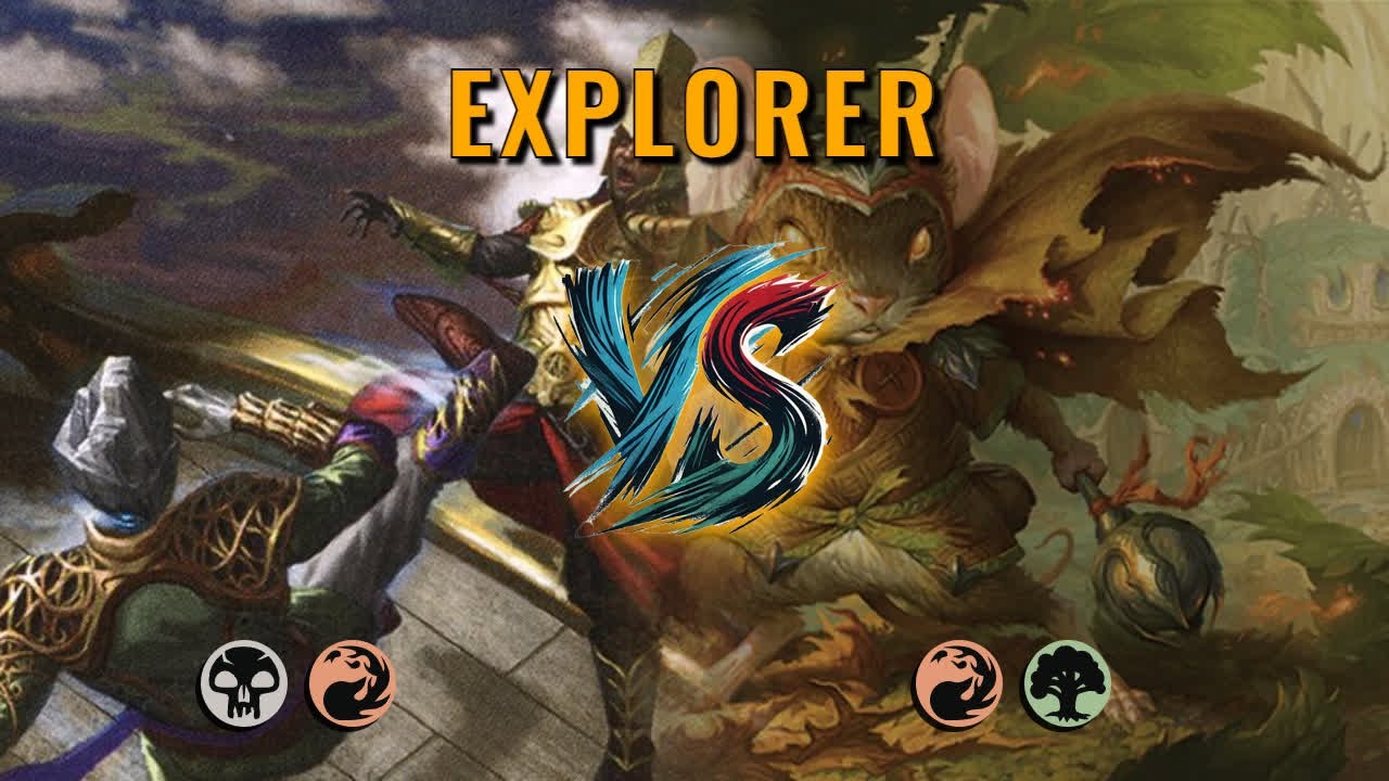 MTG Explorer - Rakdos Midrange by Warped Concept VS Gruul Aggro by SHUWEI