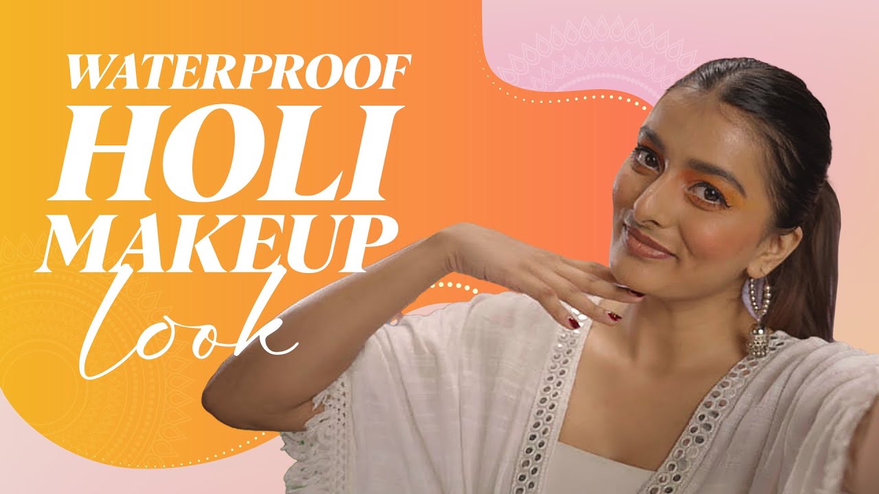 Long-Lasting Waterproof Holi Makeup 🎨 🔫 | SSBeauty