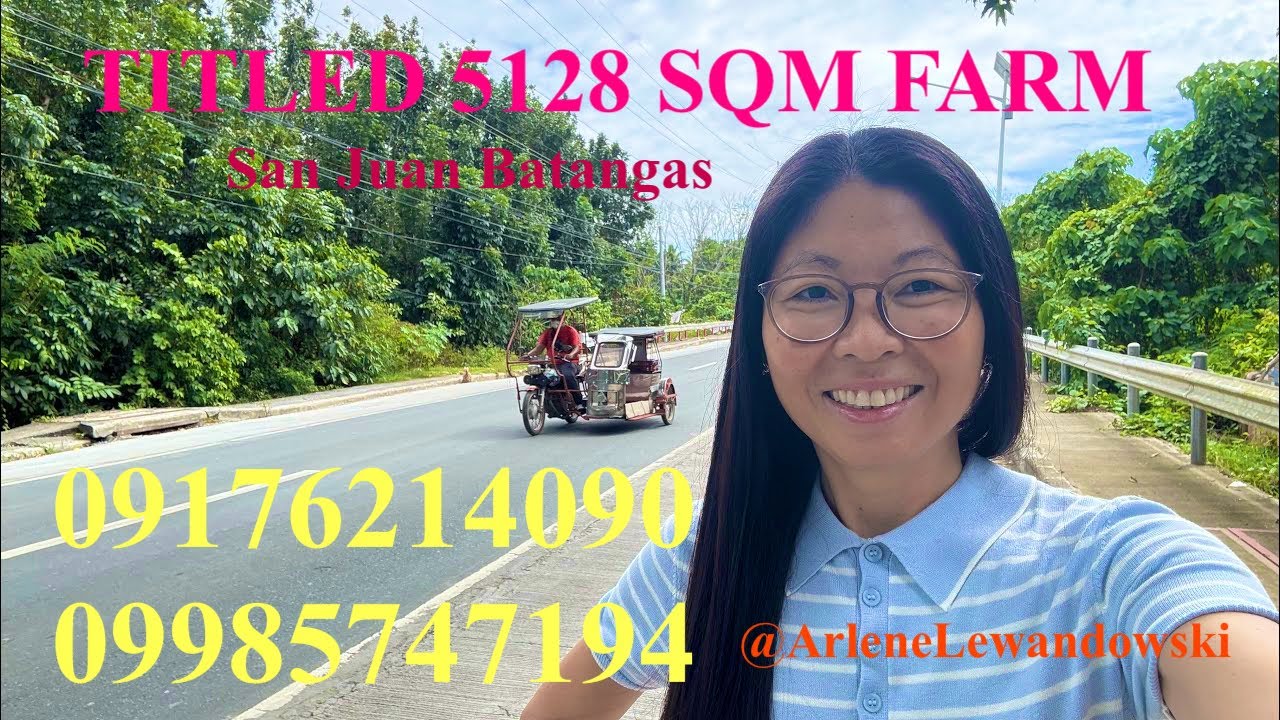 Vlog640: FOR SALE TITLED 5128 SQM FARM NEAR SAN JUAN MUNICIPAL HALL BATANGAS PHILIPPINES