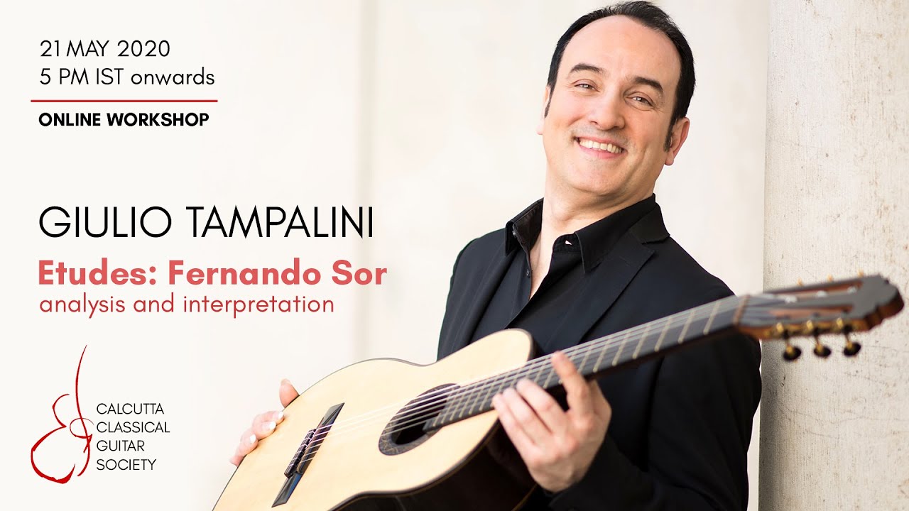 Giulio Tampalini Classical Guitar Workshop: Fernando Sor Studies