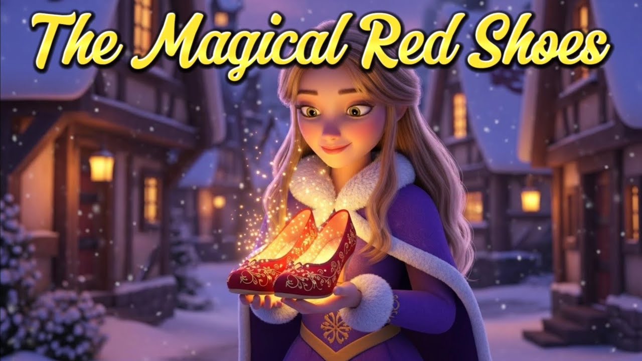 The Magical Red Shoes 👠  A Fairy Tale Story About Kindness, Magic & Destiny