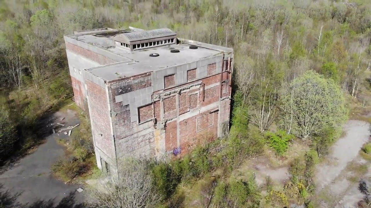 Barony Mine A Frame and Power Station   4K