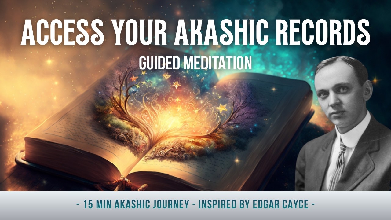 Raise Your Vibration & Access the Akashic Records | Edgar Cayce Inspired Meditation (Binaural Beats)