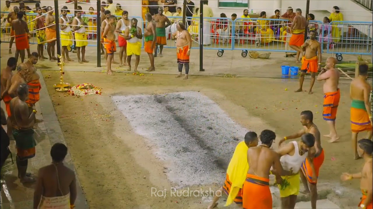Firewalking Ceremony at Devi Sri Mariamman Temple Singapore 2023 Part 7