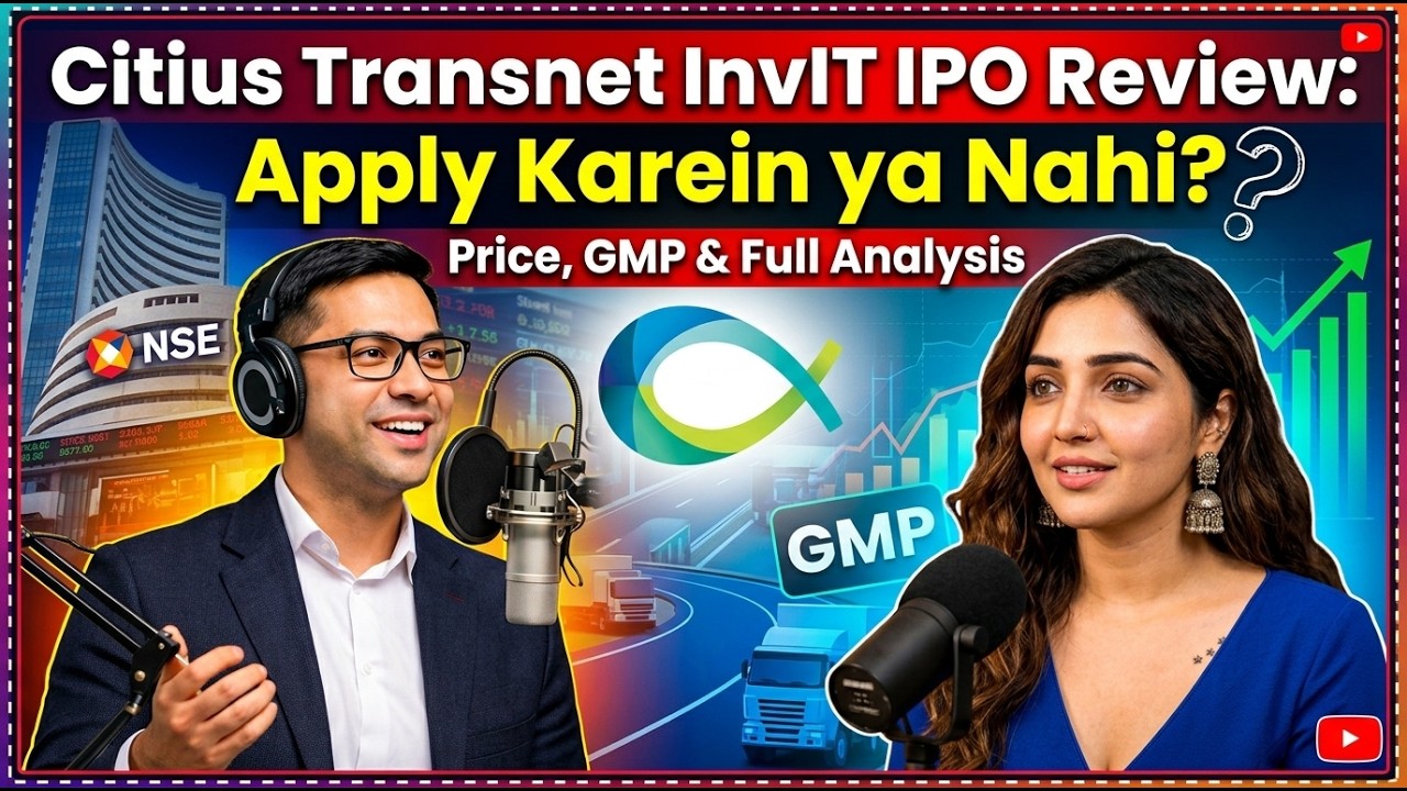 Citius Transnet InvIT IPO Review: Apply Karein ya Nahi? Price, GMP & Full Analysis | Audio Zindagi