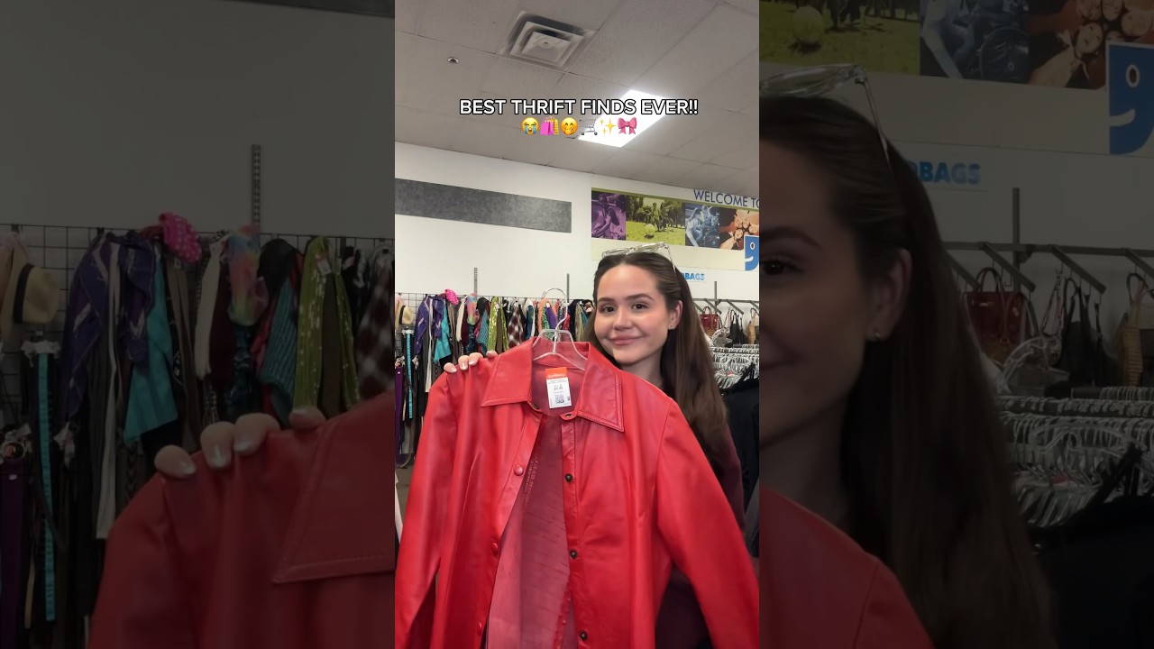 my best thrift finds ever!!🛍️ 