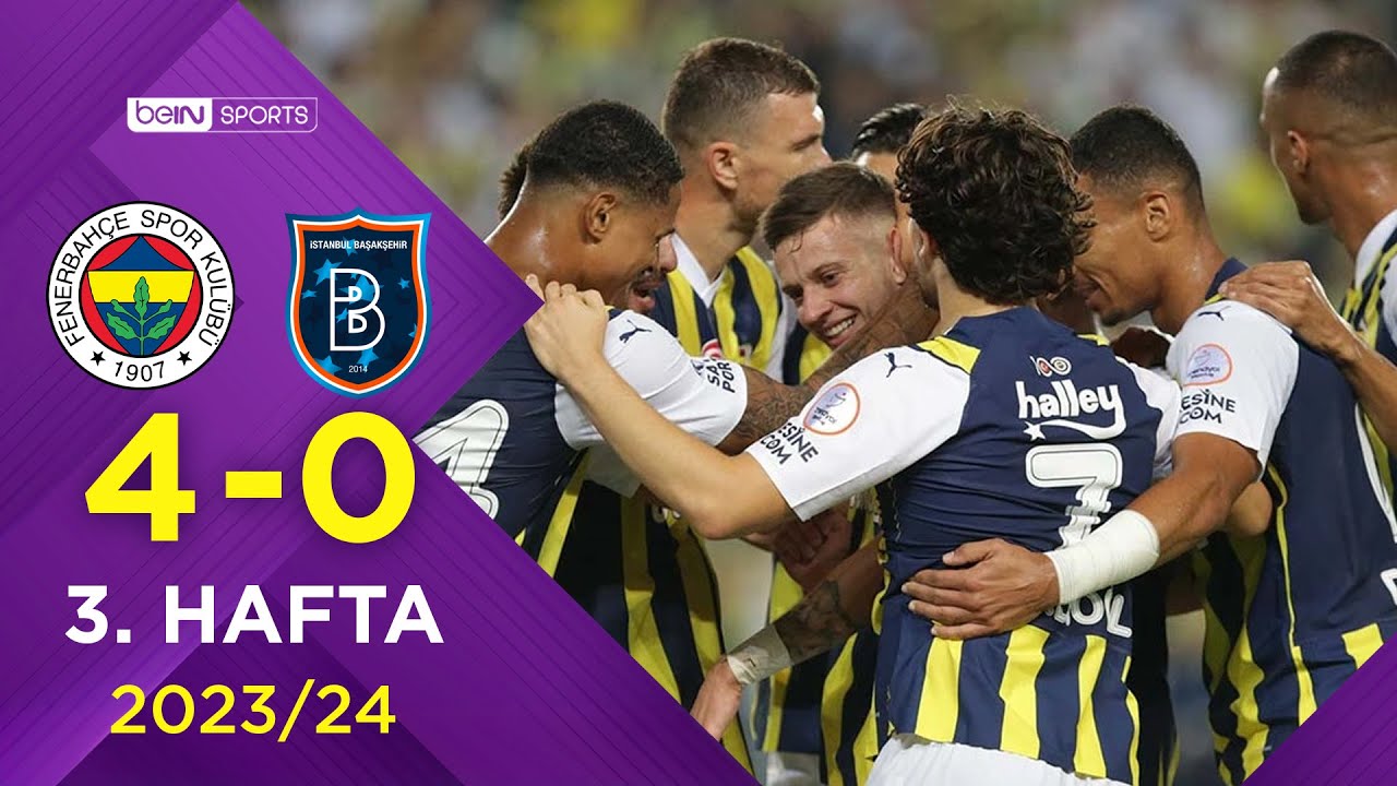 Fenerbahçe (4-0) Rams Başakşehir | 3. Hafta - Trendyol Süper Lig 2023/2024