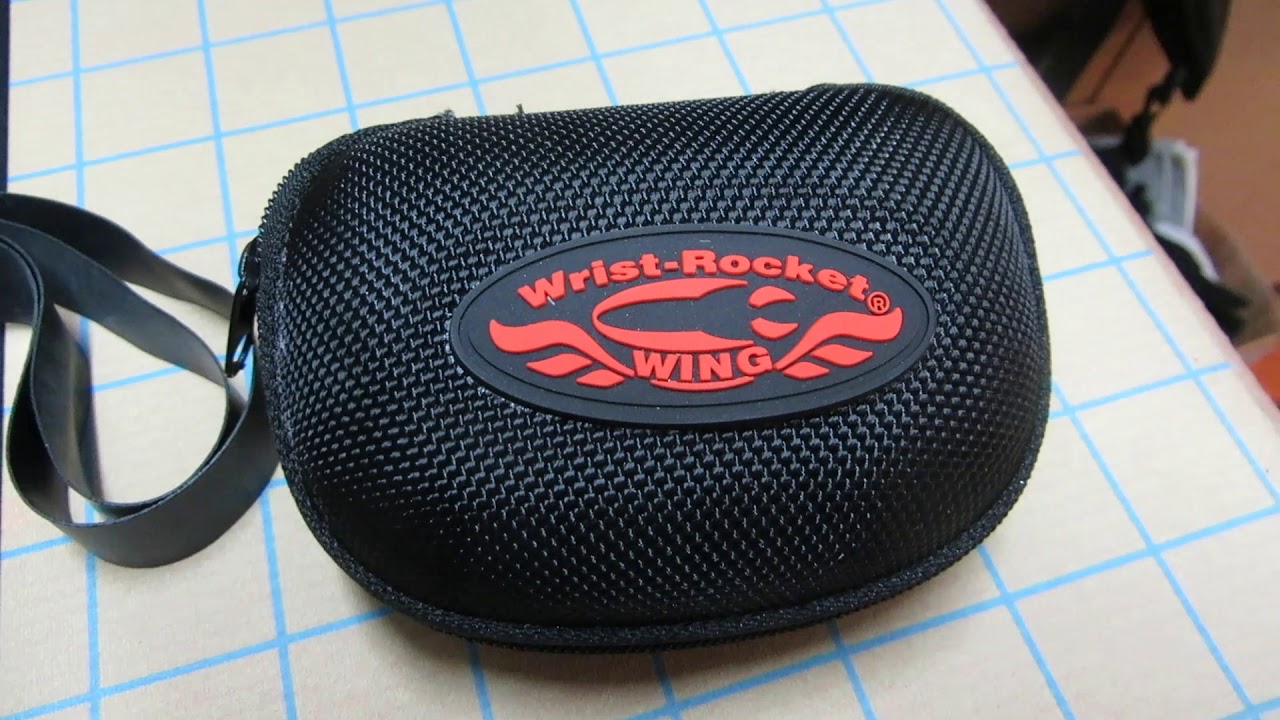 Saunders Wrist Rocket Wing & Falcon X Slingshot