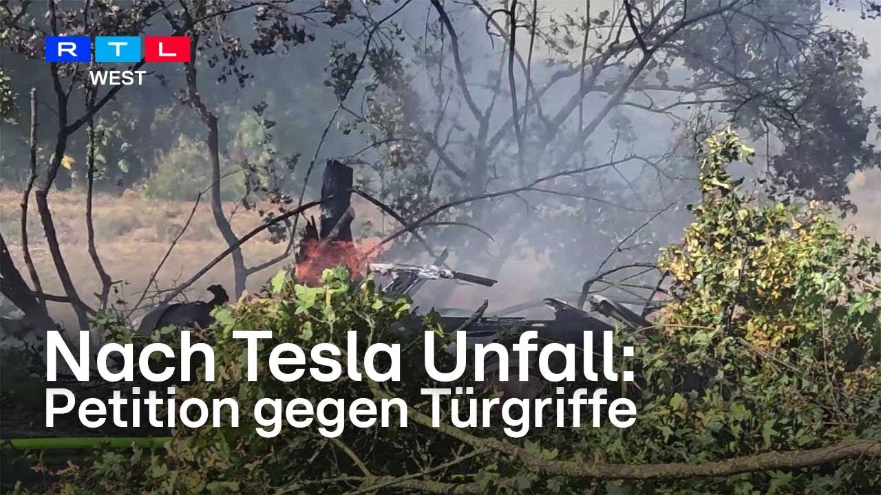 Tödlicher Unfall in Schwerte: Petition gegen versenkbare Türgriffe | RTL WEST