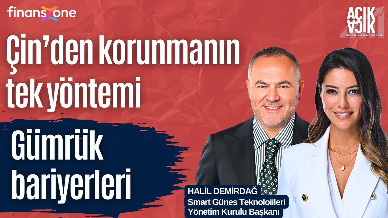 A&ccedil;ık A&ccedil;ık 32. B&ouml;l&uuml;m | SMRTG | Halil Demirdağ: G&uuml;neş, d&uuml;nyanın en ucuz enerji kaynağı haline geldi.