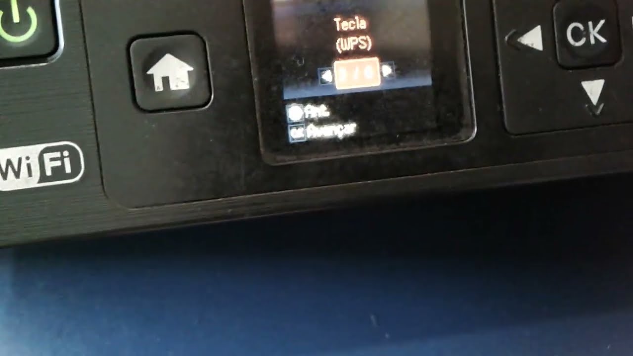 Como configurar o Wi-Fi da impressora Epson L455 direct conexão WPS