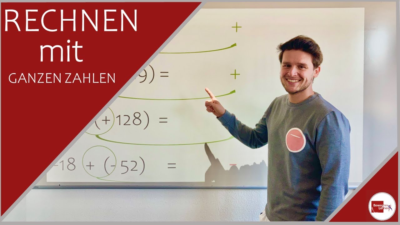 RECHNEN mit GANZEN ZAHLEN