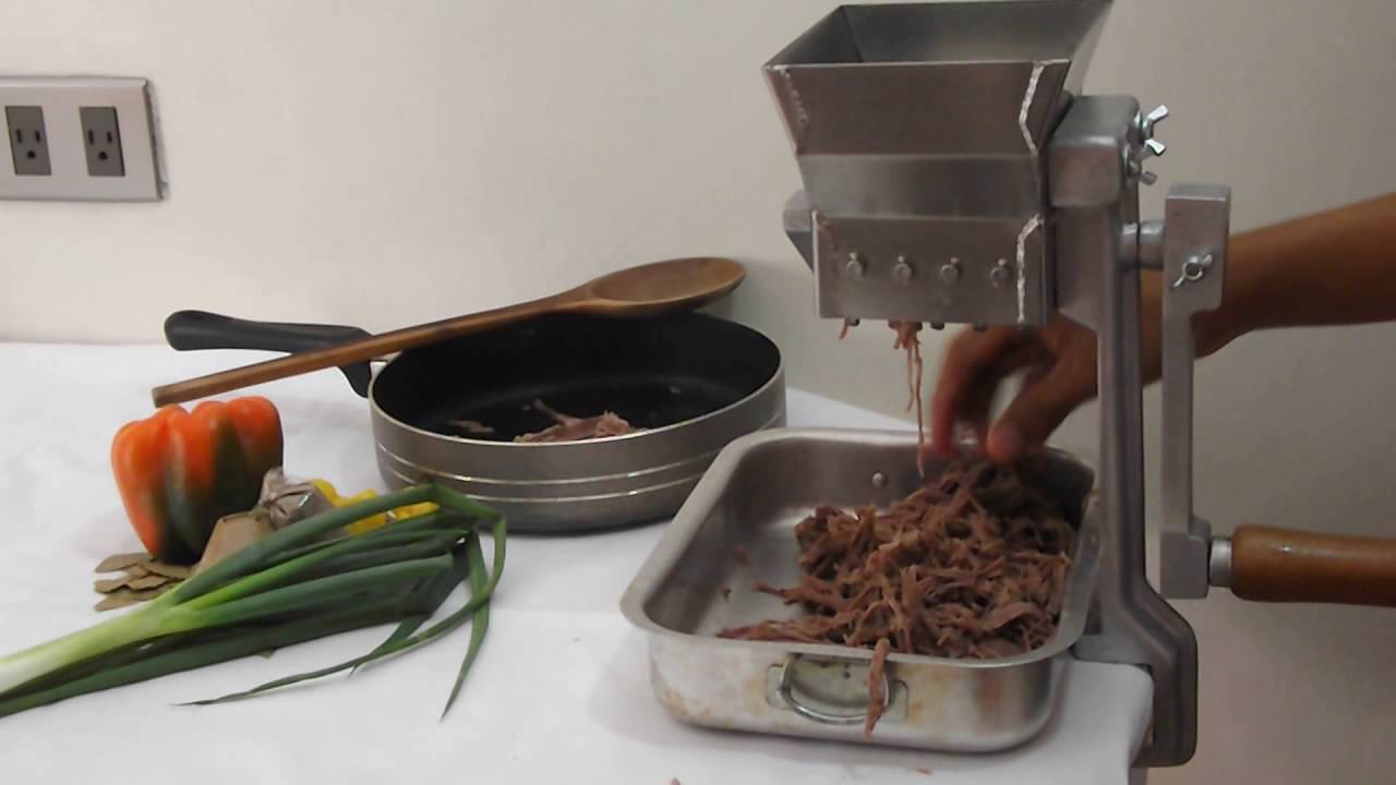 Desmechadora (deshebradora) de Carnes Marca Hefesto. Modelo TEPUY