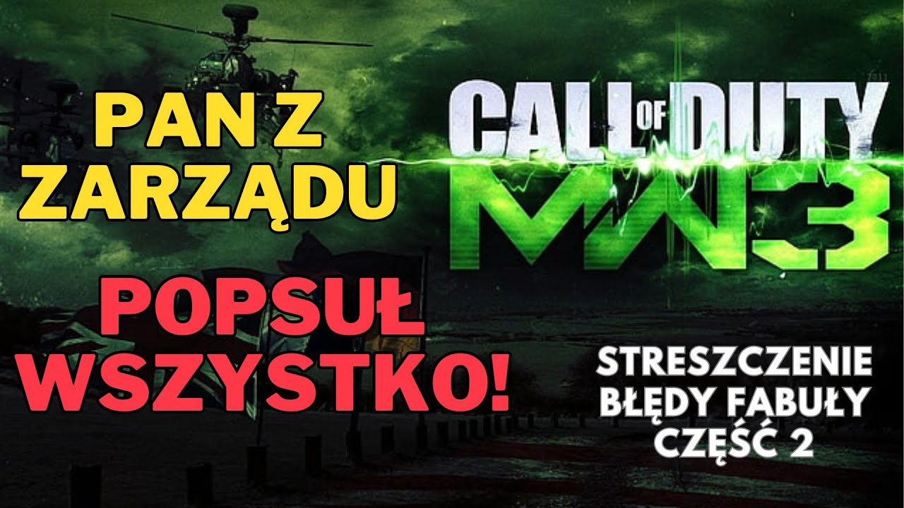 Call of Duty Modern Warfare 3 Streszczenie i Błędy Fabuły część 2