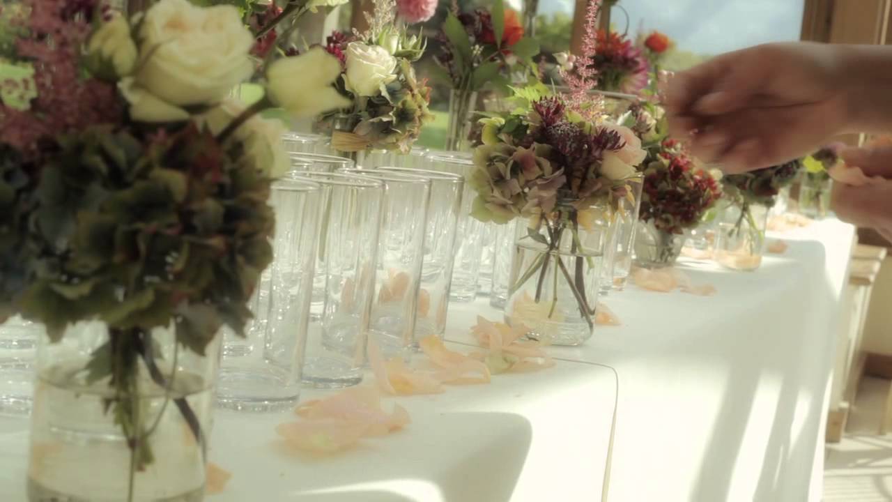 Sweet Pea Flowers- London Wedding Florist Video.mov