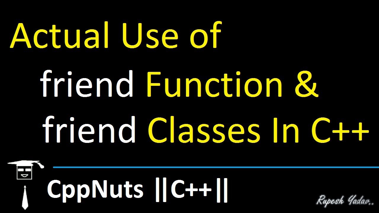 Использование дружественных функций и классов в C++