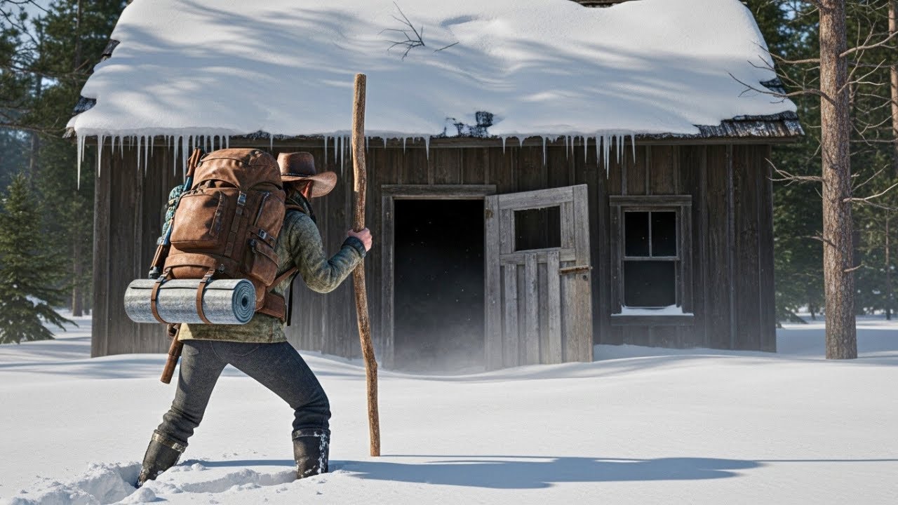 Mountain Woman Found Frozen Cabin After Her Husband Died — What She Found There Will Shock You