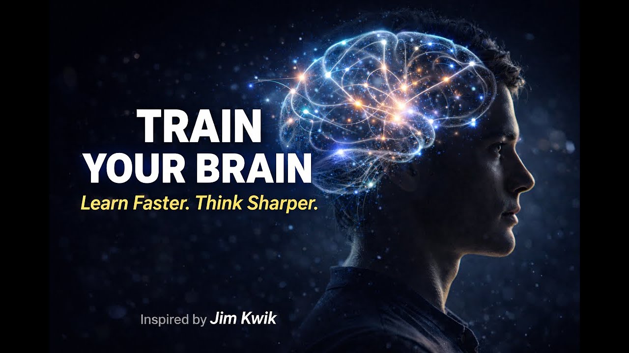 Train Your Brain to Learn Faster & Think Sharper  by Jim Kwik
