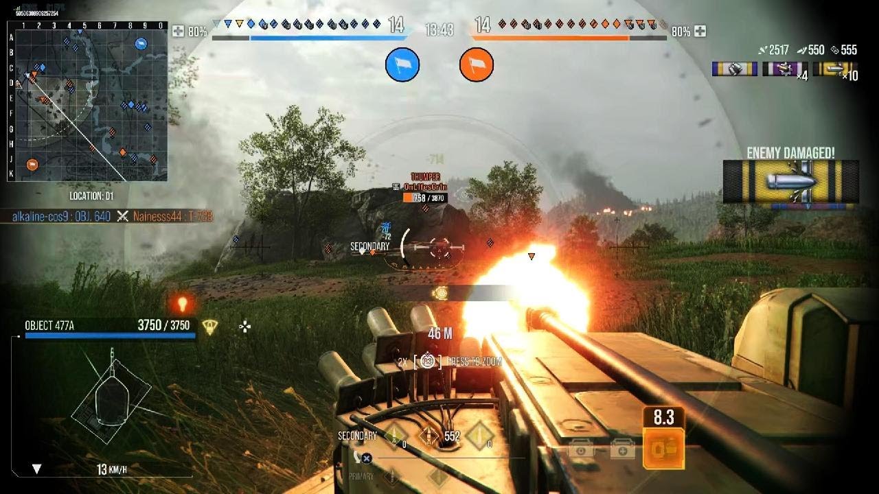 World of Tanks console - 477 
