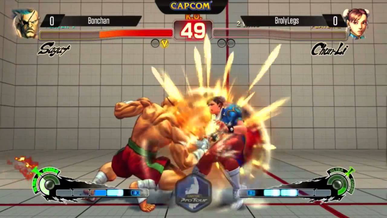 EVO 2014 - Bochan (Sagat)  Vs BrolyLegs ( Chun Li ) - Ultra Street Fighter 4