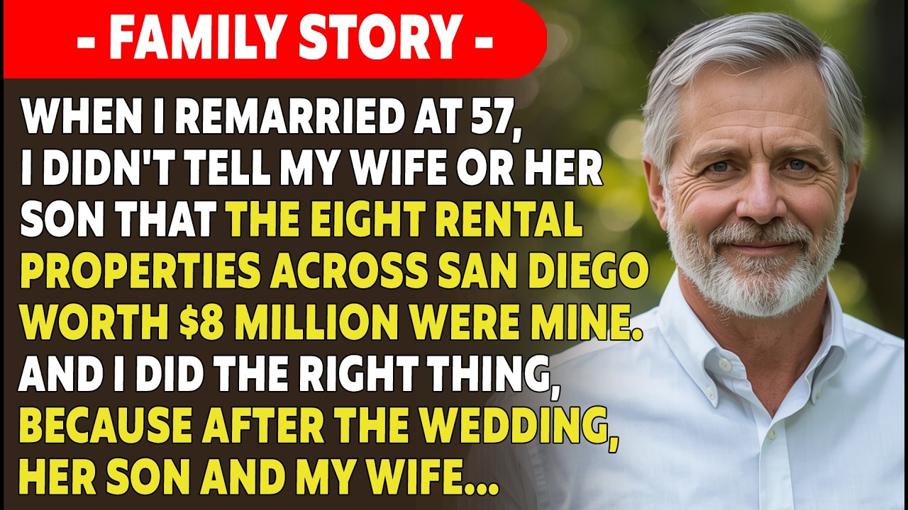 When I Remarried At 57 It Saved Me, That I Didn't Tell My Wife Or Her Son That My 8... | TRUE STORY
