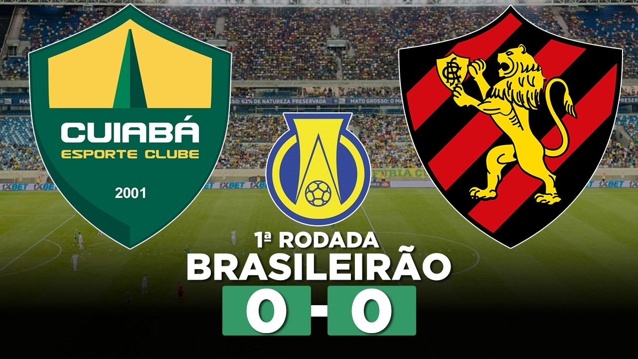 FALTOU INSPIRA&Ccedil;&Atilde;O! CUIAB&Aacute; E SPORT EMPATAM SEM GOLS NA ESTREIA DA S&Eacute;RIE B 2026! CUIAB&Aacute; 0 x 0 SPORT